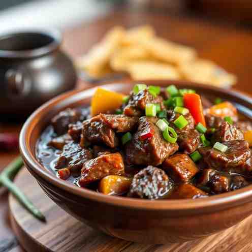 Mechado Filipino Beef Stew - Meat & Veggie Recipe